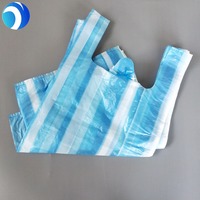Hdpe Food T-Shirt Tas Pla Pbat Supermarkt Vest Winkelen Groenten Fruit Pakket Kleurendruk Maatwerk