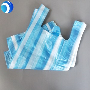 HDPE Food T-shirt Bag PLA PBAT Supermarket Vest Shopping <strong>Vegetables</strong> Fruits Package Bag Color <strong>Printing</strong> Customization - Product Image 1