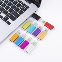 Flashdisk Mini Plastik USB Kapasitas Besar Grosir, Baru 2.0/3.0, Memory Stick, Logo Custom Dicetak