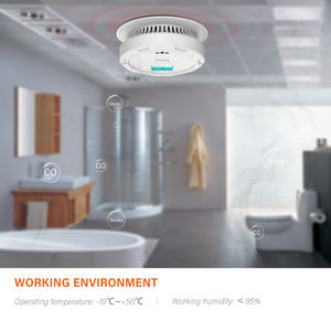 2025 terbaru RF433 nirkabel 2-in-1 Combo perlindungan api berhubungan keamanan rumah tangga produsen OEM ODM - Product Image 4