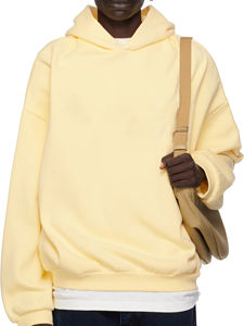 Sudadera de algodón de peso pesado de alta calidad Unisex logotipo personalizado jersey de gran tamaño Sudadera con capucha diseño de letras tamaño de invierno con capucha polar - Product Image 3