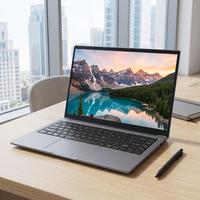OEM 14 inch laptop Intel Celeron N4500 Windows 11 Home draagbare notebook pc met RJ45 poort voor kantoor, student en aanpassing