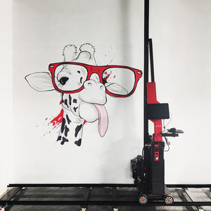 Imprimante murale avec connexion par câble spiralé pour les fresques de hall d'hôtel et l'image de marque des cafés, certifiée CE - Product Image 3