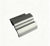 Pièces de fixation en aluminium YUJI, nouveau type Dragon, pour système de support solaire de toit, modules PV anodisés, Jiangsu