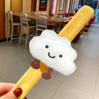 Mignon Tournesol Couple Bracelet pour Enfants Femme Doux Snap Anneau En Peluche Décoration Utile Jouets Cadeau Créatif Clap Clap