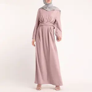 Abaya muslimisches Maxi-Kleid vintage Kleid muslimisch dubai Frauen gewand Kleid muslimische Damenkleidung