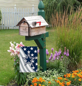 Bandera de Jardín Personalizada de los Dallas <span class=keywords><strong>Cowboys</strong></span> con Diseño de la Bandera Americana, Impresa por Ambos Lados en Poliéster - Product Image 6