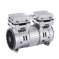 0. Compresseur d'air à Piston alternatif sans huile, Mini silencieux de haute qualité, 75kw/1HP, pompe à tête CE