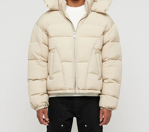 Doudoune matelassée ample pour homme, manteau d'hiver en duvet de haute qualité, doudoune épaisse pour femme - Product Image 2