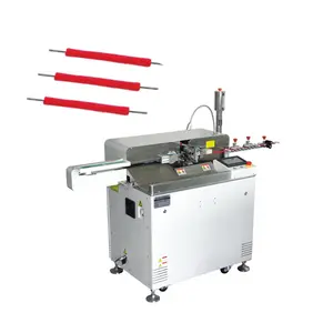 Automatic Two ends cable tin Crimp Stripping Cutting tinning wire Harness Machine stripper tool