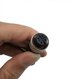 Connecteur AN HUA M12 4 broches A-code RJ45 femelle, assemblage de câble Ethernet Profinet industriel blindé Cat6 IP67 haute flexibilité - Product Image 3