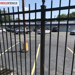 שחור מעוטי צינור מרובע ברזל מחושל גדר ברזל מתכת צינור פלדה צינור צינור עבור גידור אבטחה - Product Image 6