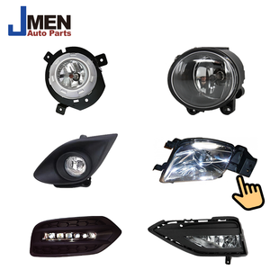 Jmen Premium OEM luz antiniebla cubierta de bisel bombilla LED para FIAT para 500/500L/500X camioneta coche Taiwán piezas de automóvil 12 meses de garantía - Product Image 1