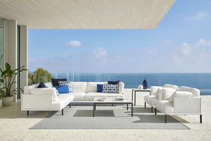 Hot Selling Modern Minimalist White Marble Top Coffee <b>Table</b> with Metal Frame for Bedroom Furniture <b>Sofa</b> Center <b>Table</b> - Product Image 4