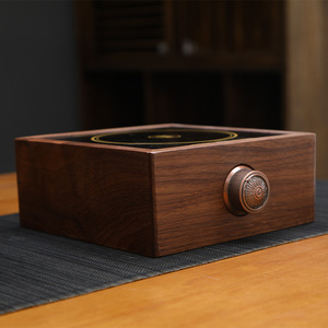 Wooden Ceramic Cooktop <b>Shell</b> Black <b>Walnut</b> Square Universal Frame Electric Cooktop Parts - Product Image 1