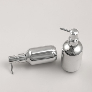 호의를 베푸는 가격 300 ml <span class=keywords><strong>500</strong></span> ml 애완 동물 플라스틱 금은 전기도금을 하는 샴푸 화장용 샤워 젤 로션 병 - Product Image 3