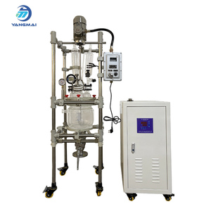 Reactor <span class=keywords><strong>de</strong></span> <span class=keywords><strong>Vidrio</strong></span> Encamisado <span class=keywords><strong>de</strong></span> 5L con Agitador <span class=keywords><strong>de</strong></span> Acero Inoxidable para una Mezcla Estable en Reacciones Químicas <span class=keywords><strong>de</strong></span> Laboratorio - Product Image 2