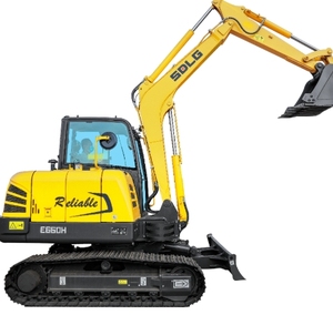 Mini excavatrice type mobile excavatrice SDLG E660H - Product Image 1