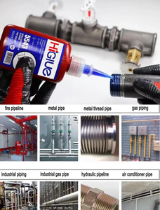 Pipe Sealant Non-Sag Gas Cure Screw Glue Medium Strength Metal <strong>Thread</strong> <strong>Lock</strong> 50ml Blue Color 5543 - Product Image 2