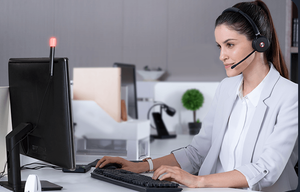 <span class=keywords><strong>Casque</strong></span> filaire USB Yealink UH48 avec 4 microphones, réduction de bruit d'appel IA, USB-C+USB-A, haut-parleur à diaphragme de 43 mm et ANC - Product Image 4