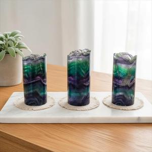 Vente en gros de lampes en cristal de fluorite arc-en-ciel de haute qualité, artisanat en cristal de guérison, pierre colorée, décoration intérieure et cadeaux - Product Image 4