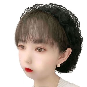 YASEEN Gorro Instantáneo Fácil de Usar con Decoración de Perlas, Pañuelo Musulmán Holgado de Encaje, Estilo Árabe y Africano, Transpirable - Product Image 3