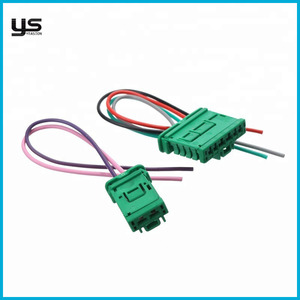 Otomotiv konnektör kablo tesisatı 2 Pin 6 Pin yüksek sıcaklık aşınmaya dayanıklı AC fan motoru fiş araba elektrik kablosu montaj - Product Image 2