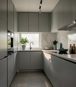 Nuevos Gabinetes de Cocina Modulares de Madera de Alta Gama para Villas, Apartamentos y Hogares - Product Image 6