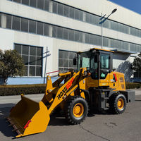 Chargeuse sur pneus 926, 1,6 tonne, 4x4, diesel, avec godet de 0,7 m³, cylindre hydraulique Zhongxing, petite chargeuse de chantier et agricole