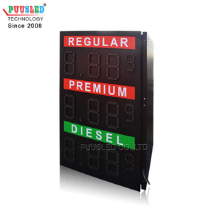 Ngoài trời không thấm nước trạm xăng led giá hiển thị led gas bảng giá thường xuyên cao cấp diesel led gas dấu hiệu giá - Product Image 3