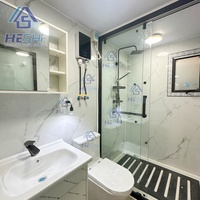 Maison modulaire pliable préfabriquée sur mesure de 40 pieds ou 20 pieds, structure en acier, bâtiment préfabriqué, maison conteneur extensible
