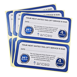 Tùy Chỉnh Hai Mặt In Kính Ngoài Trời Văn Phòng Phẩm Bảo Hành Writable Với Ngày Nhãn Sản Phẩm Dán Cho Nhãn Hiệu Riêng - Product Image 6