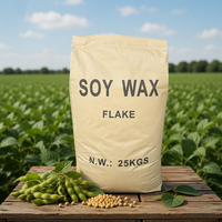 Flocons de cire de soja 100 % pure et biologique pour bougies d'anniversaire et de Pâques, parfum personnalisé, certifié CE, 25 kg en vrac, matière première écologique