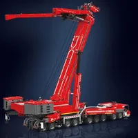 Mould King 17007 17008 MOC City LTM 11200 Camions grue RC, kit de modèles de voitures, briques éducatives, cadeaux pour adultes, ensembles de blocs de construction