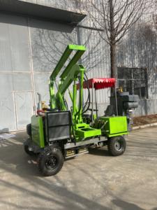 유압 휠 유형 고속도로 운전자 스크류 필링 파일 당기기 가능 - Product Image 4