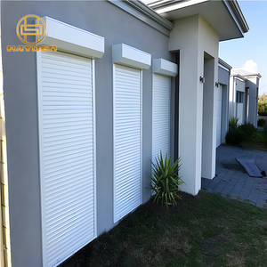 Thân Thiện Với Môi Điện Điều Khiển Từ Xa Hoặc Của Nhãn Hiệu Tiêu Chuẩn Châu Âu Nhôm PU Bọt Cách Điện Cửa Chớp Con Lăn Cho Cửa Sổ - Product Image 3