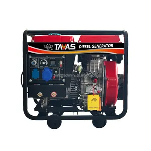 2 kW portable best price Chinese manufacturers welding machine diesel generator with motor