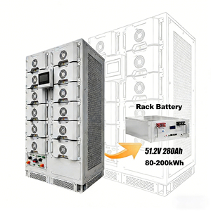 Système de stockage d'énergie Bibo 100 kWh 200 kWh, batterie et onduleur intégré pour extérieur, et armoire de batterie au lithium 100 kWh 500 kWh solaire - Product Image 2