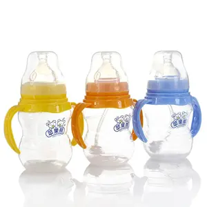 Apple Bear Neonatal Flatulence-proof PP Bottles for Newborn Babies 210 ml Factory Direct Sales