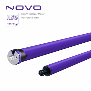 NOVO K35 Tuya Wifi AC 110V 220V Motor Tubular de 35mm de Alto Torque 6N 10N <span class=keywords><strong>para</strong></span> Persianas Enrollables Eléctricas Inteligentes con Control Remoto <span class=keywords><strong>para</strong></span> Oficina y Google - Product Image 1