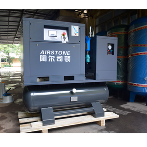 Airstone AS-10A/8 7.5Kw 10Hp 8Bar sabit hız entegre hepsi bir vida hava kompresörü hava kurutucu 230L hava tankı ile kombine - Product Image 4