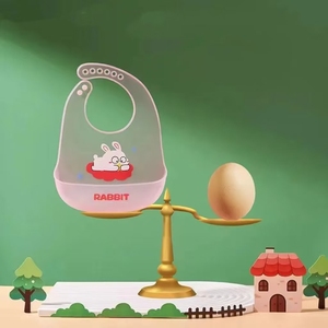 Bavoirs d'Alimentation Promotionnels en Silicone Étanche et Réglable, Sans BPA, Prix de Gros, Vente Chaude, Fabrication OEM ODM pour Bébés - Product Image 4