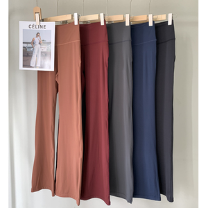 Ultra-high-waist yoga micro <b>flared</b> pants Womens Yoga Pants Sports Tights Fitness Yoga Wear Workout Yoga <b>Leggings</b> - Product Image 1