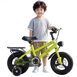 Nuova Bicicletta per Bambini, Bici per Bambini Piccoli, Bici per Ragazzi dai 3 ai 6 Anni, Bici per Ragazze con Rotelle, Ruote da 16 Pollici, Giocattolo Cavalcabile per Bambini - Product Image 1