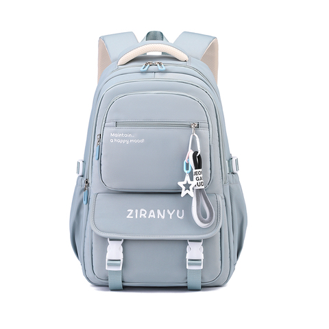 New Trending Fashion Middle High School Girls Backpack Beautiful School Bags for Teenager Students Bookbag Mochilas Escolares
