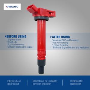 Bobina de encendido de alta energía, para TOYOTA <span class=keywords><strong>LEXUS</strong></span> 1AR 2AR 1UR 2UR 3UR 1GR 2GR 4GR 5GR 6GR L4 <span class=keywords><strong>V6</strong></span> V8, 90919-02256 9091902250 UF507 - Product Image 3