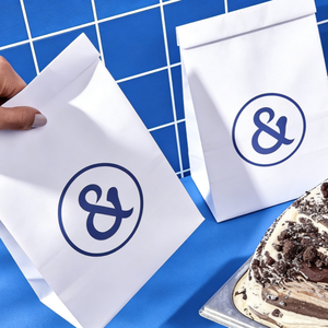 ถุงกระดาษใส่อาหารกันน้ำมันพิมพ์โลโก้ตามสั่ง สำหรับเบอร์เกอร์คิง - Product Image 2