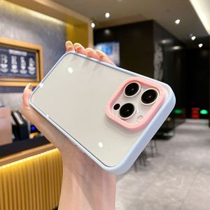 Suitable <b>for</b> <b>iPhone</b> 16 Pro Max phone case, colorful frame, transparent two-in-one full protective shockproof case - Product Image 2