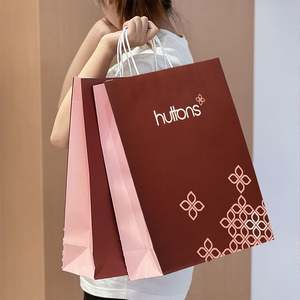 Bolsas de Papel Personalizadas para Compras, Ropa, Joyería, Regalos, con Logotipo, Bolsa de Papel Impermeable con Asa - Product Image 4