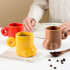 Custom Cross-Border Cat Paw Porcelain <b>Mug</b> Dishwasher Microwave Safe Creative Personalized <b>Cute</b> Birthday Gift Box Packaging - Product Image 1